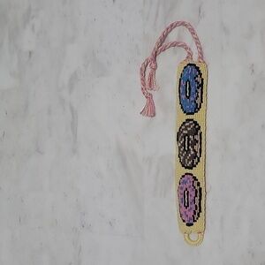 Hand Made Friendship Bracelet doughnut 🍩 Patern